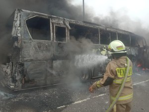 Catatan Komisi B DPRD DKI Soal Bus Angkut 58 Anak TK Terbakar Hebat