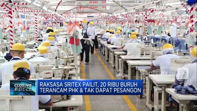 Video: Sritex Pailit, Nasib 20 Ribu Buruh Terancam PHK