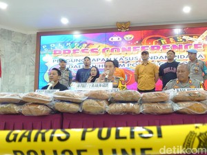Polres Cilegon Tangkap Pengedar Narkoba Jaringan Sumatera, 58 Kg Ganja Disita