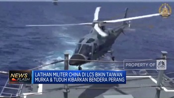 Video: Latihan Militer China di LCS Bikin Taiwan Murka