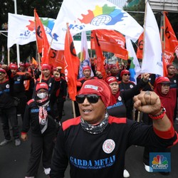 Tekan Pemerintah Pasca Putusan MK, Jutaan Buruh Mau Mogok