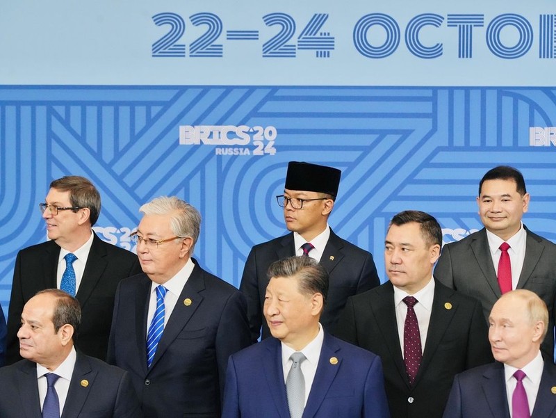 Menter Luar Negeri Sugino hadiri KTT BRICS Plus. (Intagram/sugiono_56)