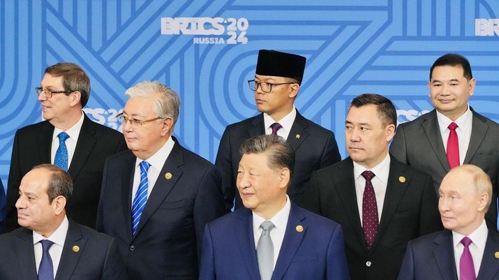 Menter Luar Negeri Sugino hadiri KTT BRICS Plus. (Intagram/sugiono_56)