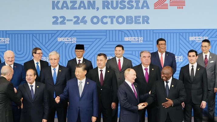 Menter Luar Negeri Sugino hadiri KTT BRICS Plus. (Intagram/sugiono_56)