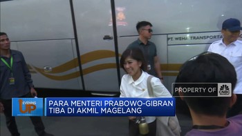 Video: Para Menteri Prabowo-Gibran Tiba di Akmil Magelang