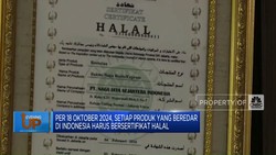 Video: Produk Beredar di Indonesia Wajib Bersertifikat Halal