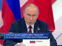 Video: Putin Ajak Negara Anggota BRICS Tinggalkan Dolar AS