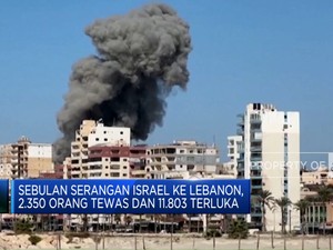  Sebulan Serangan Israel ke Lebanon, 2.350 Orang Tewas 