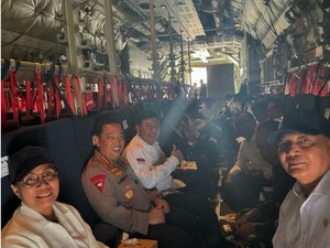 Sri Mulyani Bagikan Momen Naik Super Hercules yang Pernah Kirim Bantuan ke Gaza