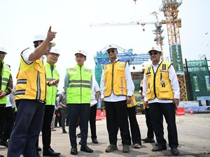 Gibran Lanjut Blusukan, Kini ke Proyek Pengolahan Limbah di Pluit