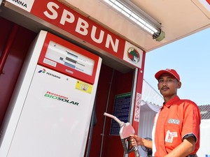 Pertamina Tambah 70% Pasokan Biosolar ke SPBU Nelayan Blanakan