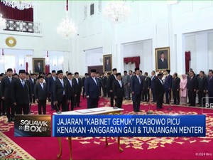Video: Efek Kabinet Gemuk, Anggaran Gaji & Tunjangan Menteri Melesat