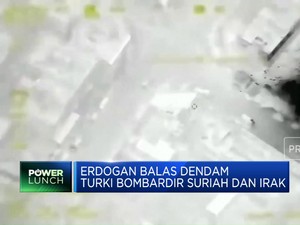  Erdogan Balas Dendam Turki Bombardir Suriah dan Irak