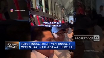 Video: Erick Thohir-Sri Mulyani Unggah Momen Naik Pesawat Hercules