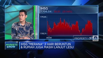 Video: IHSG Merana 3 Hari Beruntun, Rupiah Lanjut Pelemahan