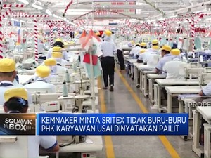 Video: Kemnaker Minta Sritex Tak Buru-Buru PHK Karyawan
