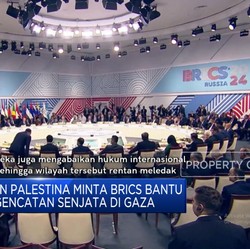 Video: Presiden Palestina Minta Brics Desak Gencatan Senjata di Gaza