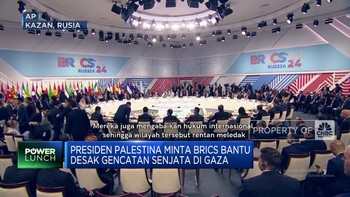 Video: Presiden Palestina Minta Brics Desak Gencatan Senjata di Gaza
