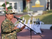 Ini Bocoran Kegiatan Prabowo & Menteri di Magelang Pakai Baju Loreng