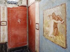 Rumah Mungil Pompeii Pukau Arkeolog, Dekorasinya Lukisan Erotis