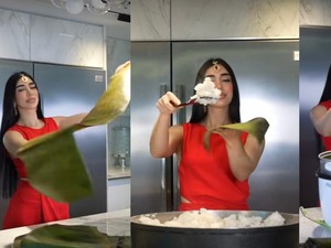 Setelah Telur Balado, TikToker Surthy Cooks Masak Arem-arem