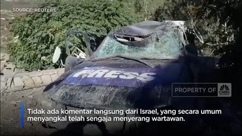 Video: Brutal! Serangan Israel Tewaskan 3 Jurnalis di Lebanon Selatan