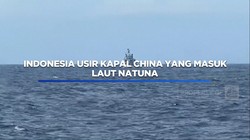 Video: Indonesia Usir Kapal China Yang Masuk Laut Natuna