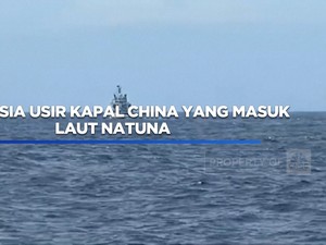 Video: Indonesia Usir Kapal China Yang Masuk Laut Natuna