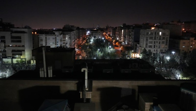 A general view of Tehran after several explosions were heard, in Tehran, Iran, October 26, 2024. Majid Asgaripour/WANA (West Asia News Agency) via REUTERS ATTENTION EDITORS - THIS IMAGE HAS BEEN SUPPLIED BY A THIRD PARTY