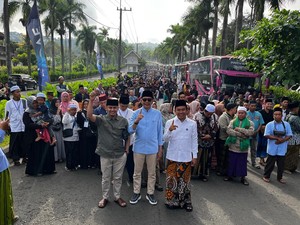 Paslon WALI Lepas Ribuan Jemaah di Kota Malang Ziarah Makam Wali Lima