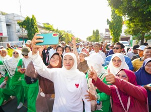 Cerita Khofifah Dipercaya Jokowi soal Penetapan Hari Santri