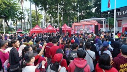 Serunya Road to Pucuk Coolinary Festival Teh Pucuk Harum di CFD Jakarta