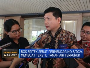 Video: Bos Sritex Sebut Permendag 8/2024 Bikin Tekstil RI Terpuruk