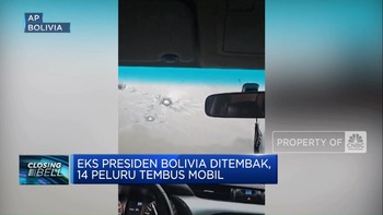 Video: Eks Presiden Bolivia Ditembak, 14 Peluru Tembus Mobil
