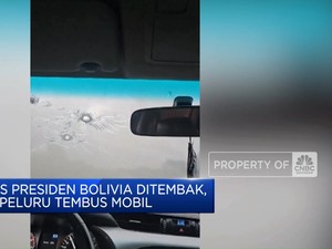 Video: Eks Presiden Bolivia Ditembak, 14 Peluru Tembus Mobil