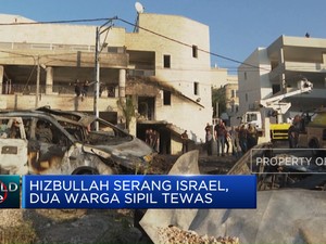  Hizbullah Serang Israel, Dua Warga Sipil Tewas