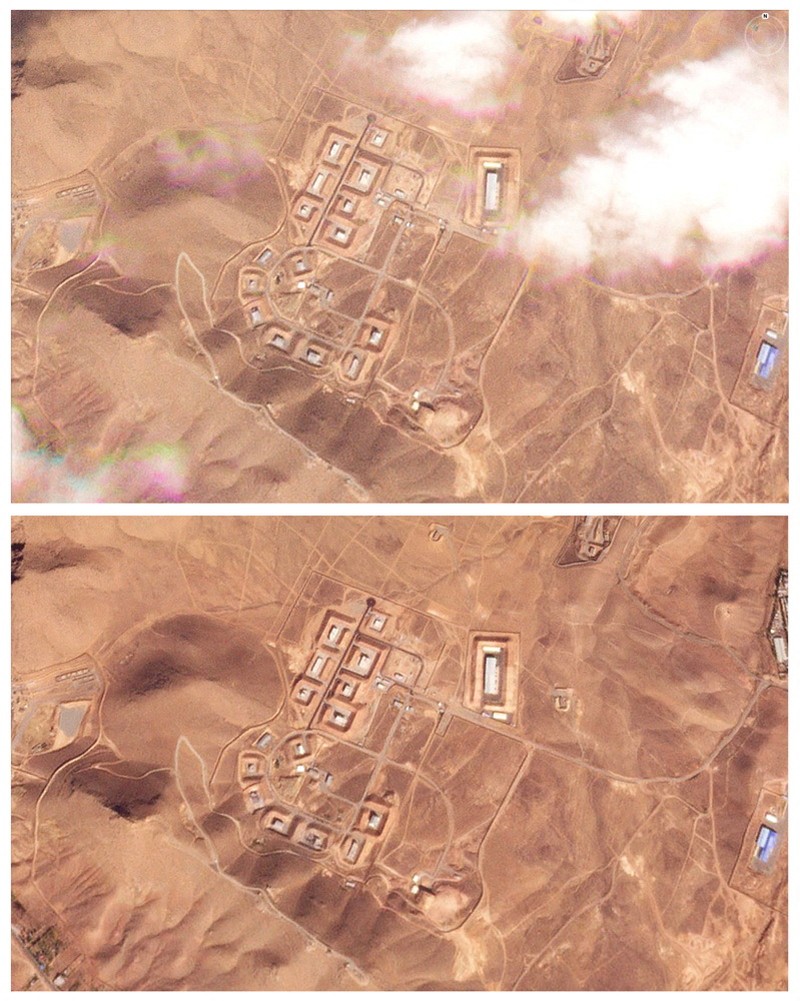 ISRAEL-PALESTINIANS/IRAN-IMAGERY A satellite image shows Khojir rocket motor casting facility, in an aftermath what an American researcher said was an Israeli airstrike hitting a building that was part of Iran's defunct nuclear weapons development program, near Teheran, Iran October 26, 2024. 2024 Planet Labs Inc/Handout via REUTERS THIS IMAGE HAS BEEN SUPPLIED BY A THIRD PARTY. MANDATORY CREDIT.