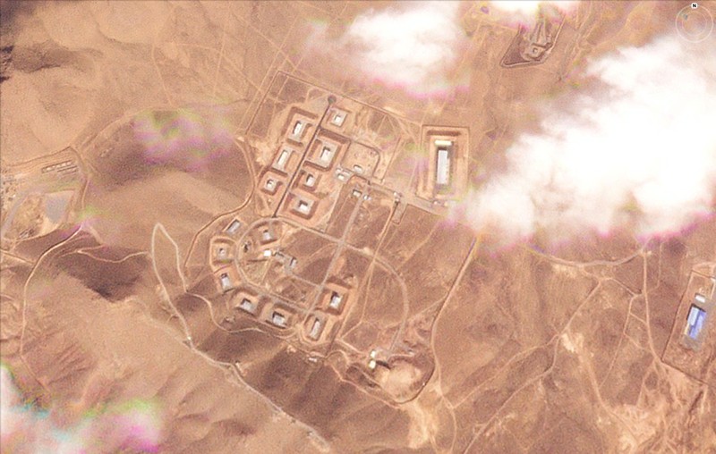 ISRAEL-PALESTINIANS/IRAN-IMAGERY A satellite image shows Khojir rocket motor casting facility, in an aftermath what an American researcher said was an Israeli airstrike hitting a building that was part of Iran's defunct nuclear weapons development program, near Teheran, Iran October 26, 2024. 2024 Planet Labs Inc/Handout via REUTERS THIS IMAGE HAS BEEN SUPPLIED BY A THIRD PARTY. MANDATORY CREDIT.