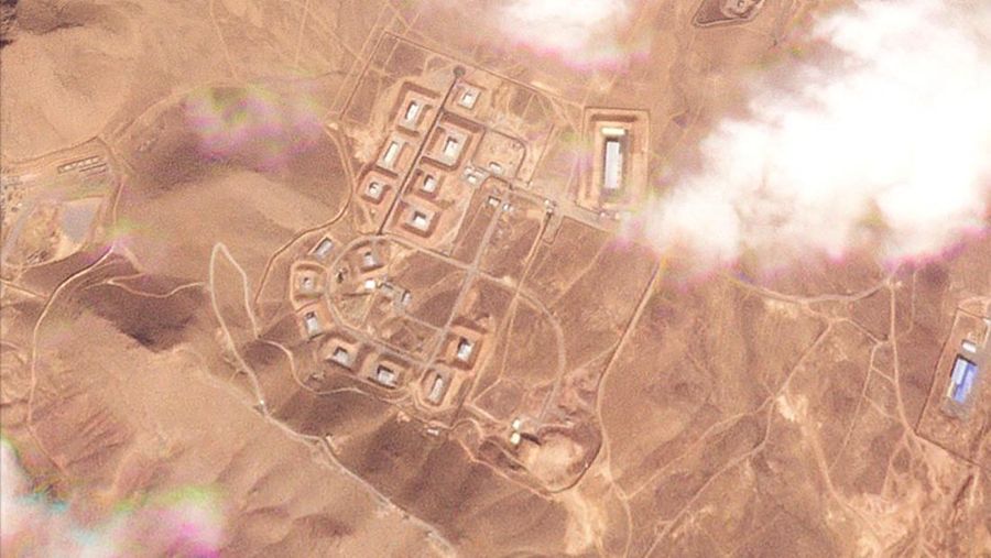 A satellite image shows Khojir rocket motor casting facility, in an aftermath what an American researcher said was an Israeli airstrike hitting a building that was part of Iran's defunct nuclear weapons development program, near Teheran, Iran October 26, 2024. 2024 Planet Labs Inc/Handout via REUTERS THIS IMAGE HAS BEEN SUPPLIED BY A THIRD PARTY. MANDATORY CREDIT.