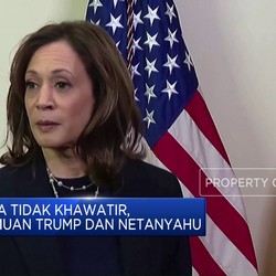 Video: Kamala Tak Khawatir Soal Pertemuan Trump & Netanyahu