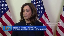 Video: Kamala Tak Khawatir Soal Pertemuan Trump & Netanyahu