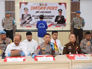 Wanita Bawa Setengah Kilo Sabu dari Bali, Dikendalikan Napi Lapas Lombok Barat