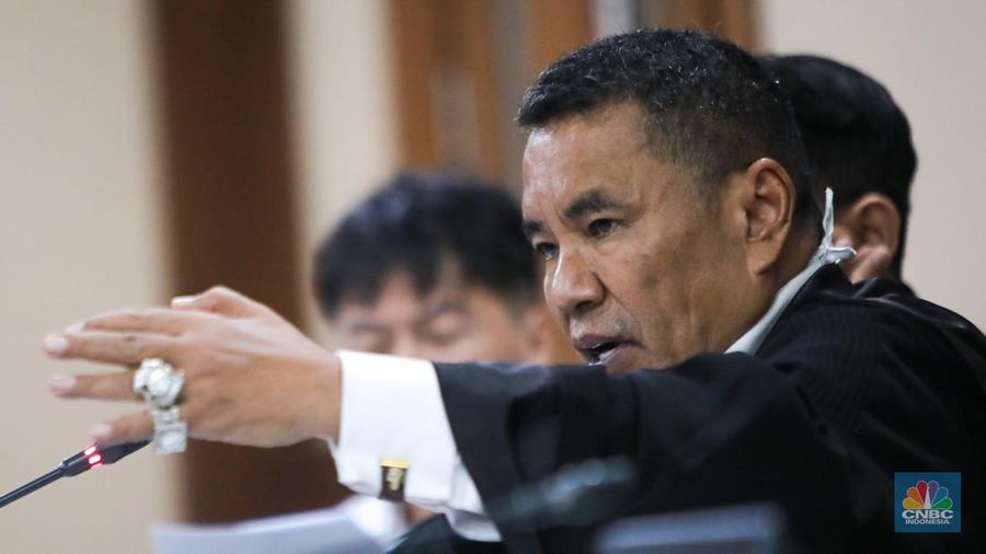 Foto: Pengacara Hotman Paris Hutapea. (CNBC Indonesia/Faisal Rahman)