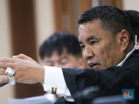 Foto: Pengacara Hotman Paris Hutapea. (CNBC Indonesia/Faisal Rahman)