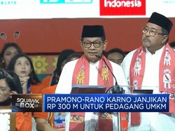 Video: Pramono-Rano Karno Janjikan Rp 300 Miliar Untuk Pedagang UMKM