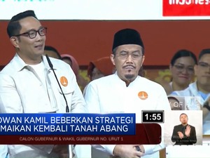 Video: Ridwan Kamil Beberkan Strategi Bikin Tanah Abang Ramai Lagi