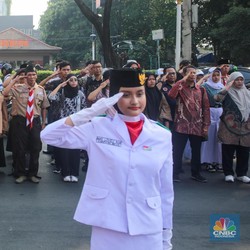 Potret Warga hingga Pelajar Peringati 96 Tahun Sumpah Pemuda