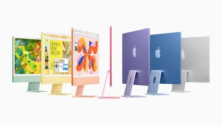 Apple resmi meluncurkan iMac 2024 yang dibekali Chip M4 dan menjanjikan peningkatan spesifikasi dari generasi sebelumnya. (Dok: Apple News Room)