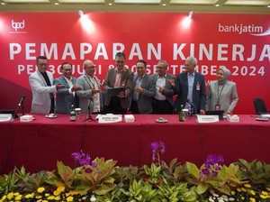 Catat Kinerja Positif, Penyaluran Kredit Bank Jatim Tumbuh 20,13%