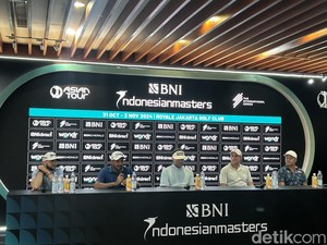Pegolf Amerika Ini Ingin Bikin Kejutan di BNI Indonesian Masters 2024